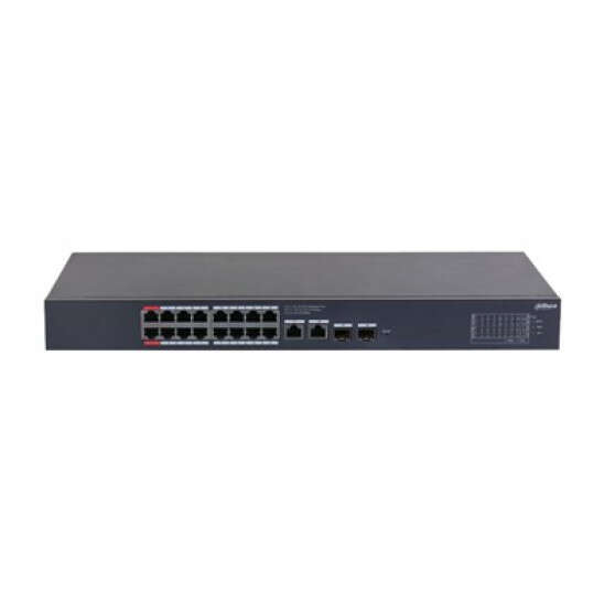 Switch 16 ports PoE Gbit  et Uplink 2X SFP et 2 X RJ45 Gbit Cloud manageable