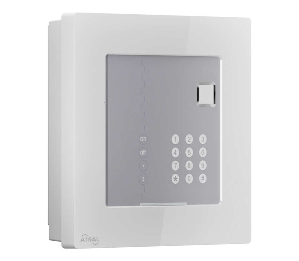 Centrale-sirène-vocale 3 groupes/30 détecteurs