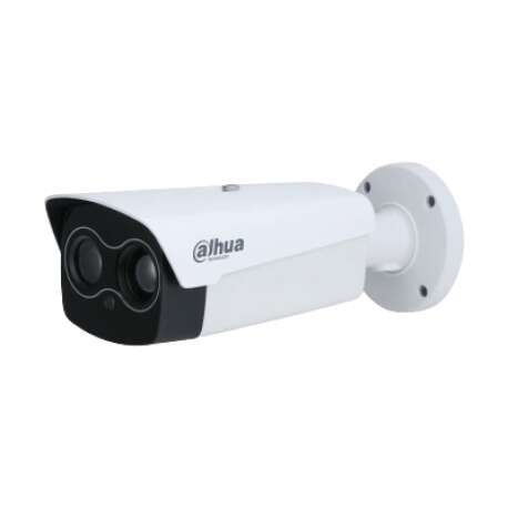 Caméra IP thermique 400x300, obj 19mm et optique 4MP Obj 12mm IR80M