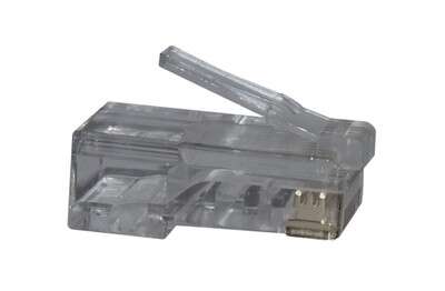 Connecteurs RJ45 UTP CAT6 traversant - Boite de 50
