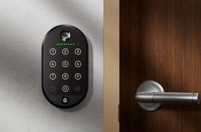 Clavier à code et empreinte digitale compatible avec Linus L2 YALE