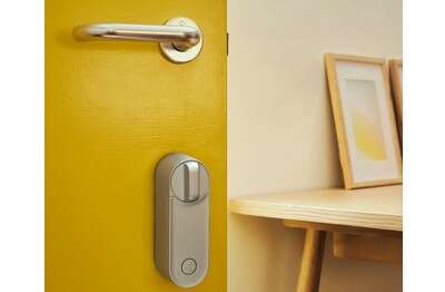 Serrure connectée Linus L2 sans clés, Wi-fi intégré, ARGENT