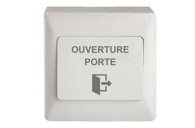 Bouton poussoir ABS Ap 86 x 86 x 41/47 mm
