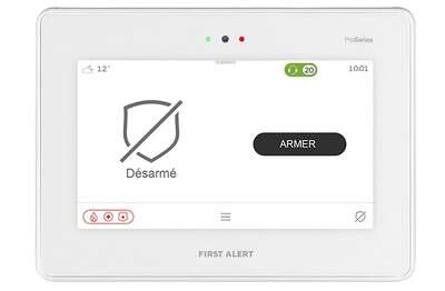 Centrale avec écran tactile AIO + Module Wi-Fi/Z-WaveNFA2P Type 2