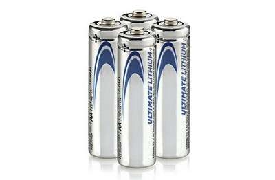 4 piles lithium LR06