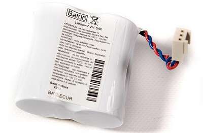 Batterie lithium chlorure de thionyle (Li-SOCl2) 7,2V - 5Ah