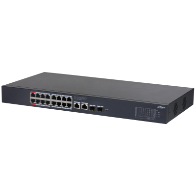 Switch 16 ports PoE Gbit  et Uplink 2X SFP et 2 X RJ45 Gbit Cloud manageable