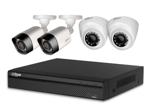 KIT/XVR5104HS-X1/2-HFW1200R-0360B-S4/2-HDW1200R-0360B-S4