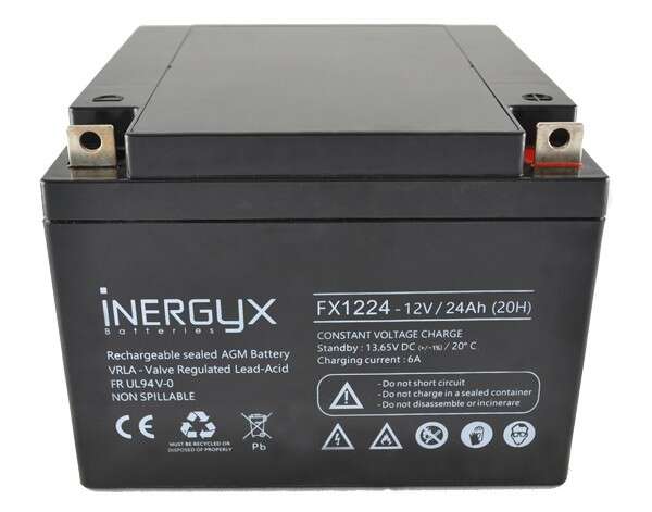 Batterie rechargeable VRLA 12V / 24 AH IZYX