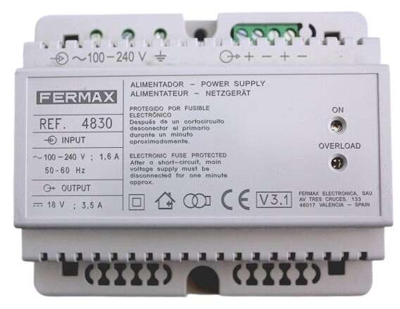 Alimentation 18VDC 3.5A