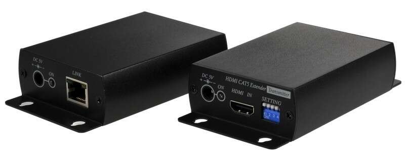 DEPORT HDMI SUR RJ45 50M - HE01S Boite 1 PC ELBAC