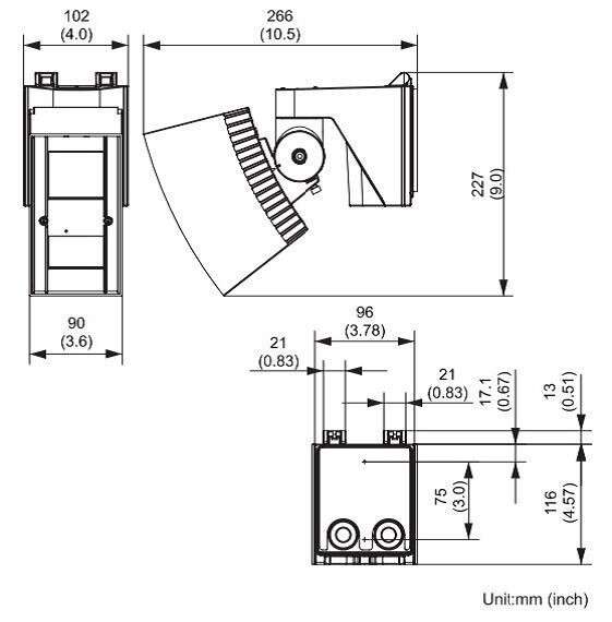 Détecteur de mouvements extérieur filaire OPTEX