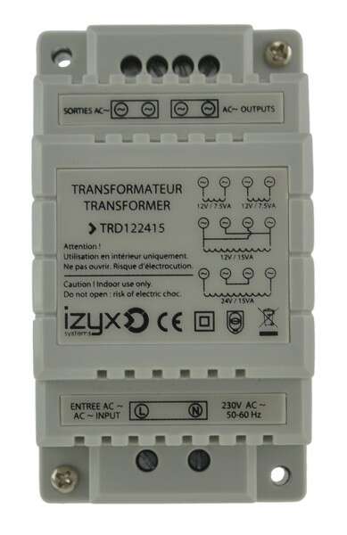 Transformateurs rail DIN 12 /24 V DC IZYX