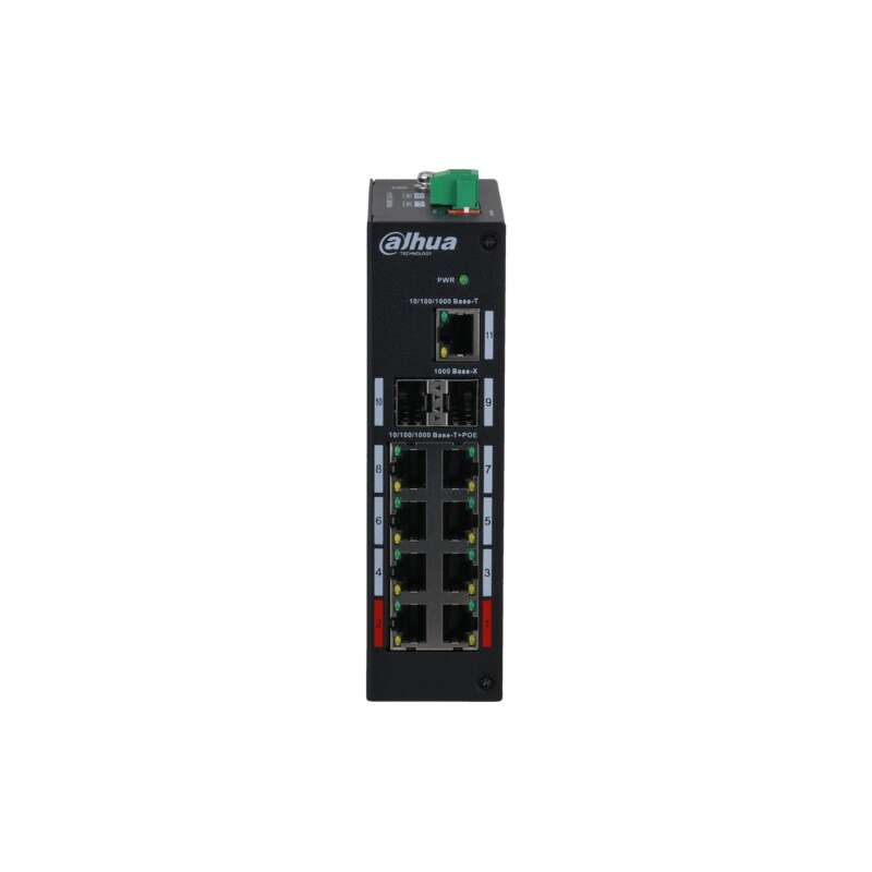 Switch Gigabit à 11 ports avec 8 ports PoE DAHUA