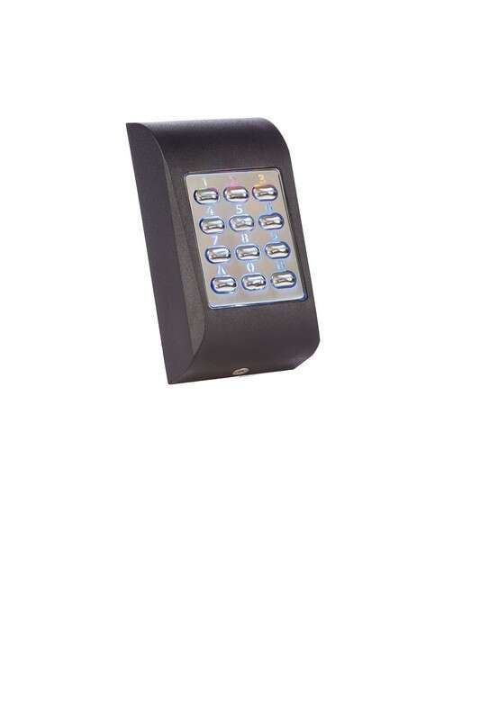 Lecteur de proximité noir RFID 125KHZ/clavier à code RS485