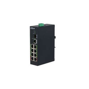 Switch 8 ports PoE et ePoE Gbit + uplink 1 x RJ45 et 1x SFP Gbit - industriel