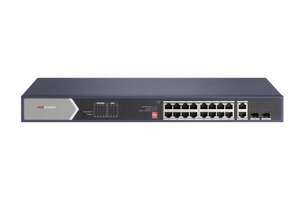 Switch PoE 16 ports. 2 port Gigabit et 2 port SFP HIKVISION