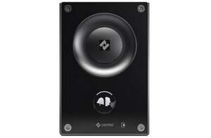 Platine de rue audio IP 1 BP IP66 IK07 Noir