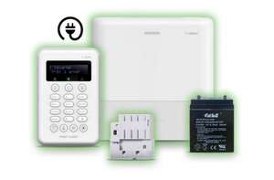 Offre pack  : Centrale 4G-M avec batterie + clavier LCD 