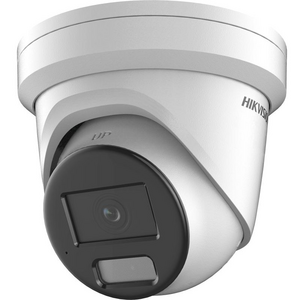 Dôme IP Noir  Smart Hybrid Light  4MP Obj 2.8mm IR et LED 60M IP67