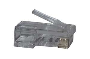 Connecteurs RJ45 UTP CAT6 traversant - Boite de 50