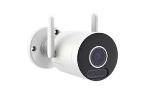 Caméra Bullet 4MP, fixe 2.8mm, Wi-Fi, IP67, Vupoint AI