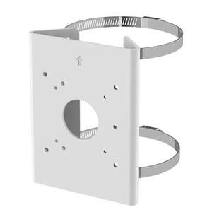 Support de poteau blanc pour caméra Honeywell série 35
