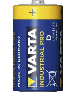 Visuel du produit Pile LR20 alcaline VARTA D 1.5V