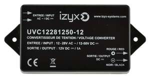 Visuel du produit Convertisseur de tension 12V DC IZYX