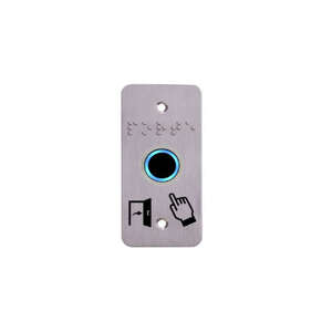 Bouton poussoir IR sans contact led et buzzer avec plaque