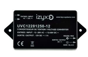 Visuel du produit Convertisseur de tension 12V DC IZYX