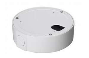 Boîte de jonction aluminium blanc diamètre 138x42mm, poids 0,38 Kg